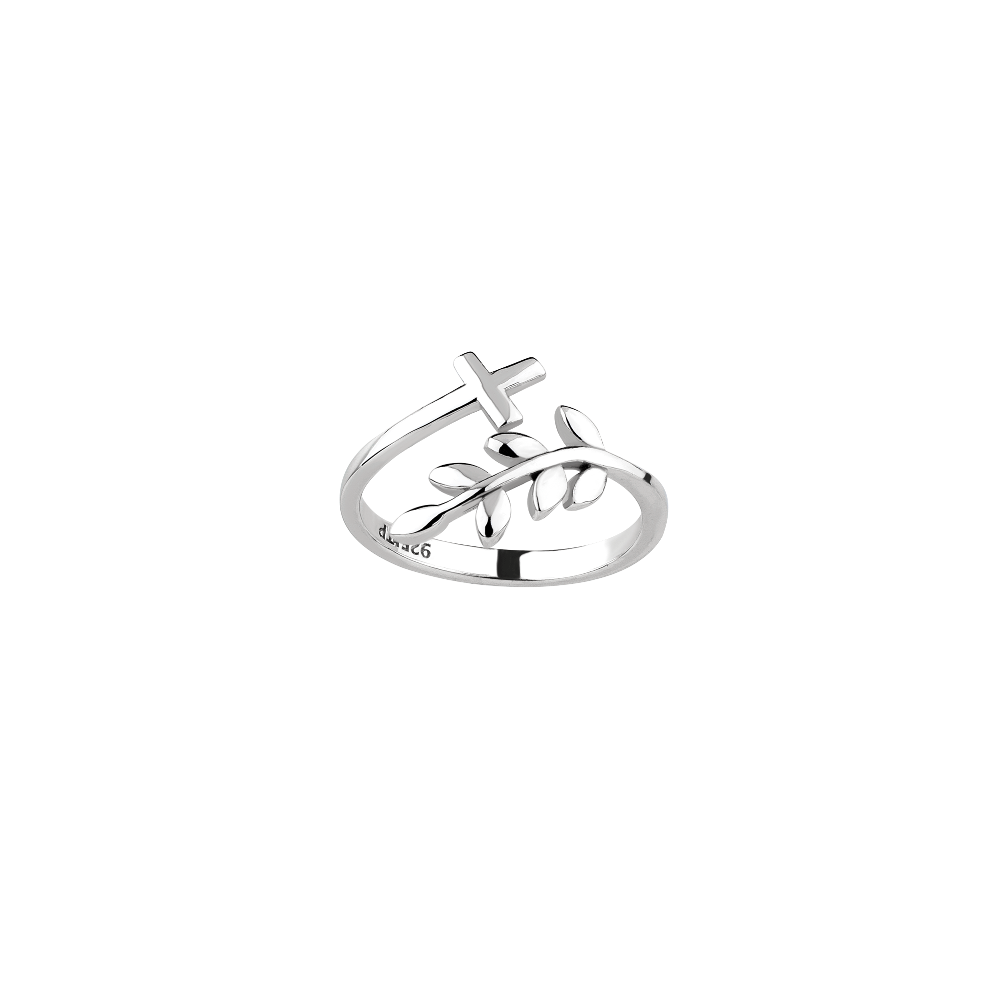 Olive Branch and  Simple Cross