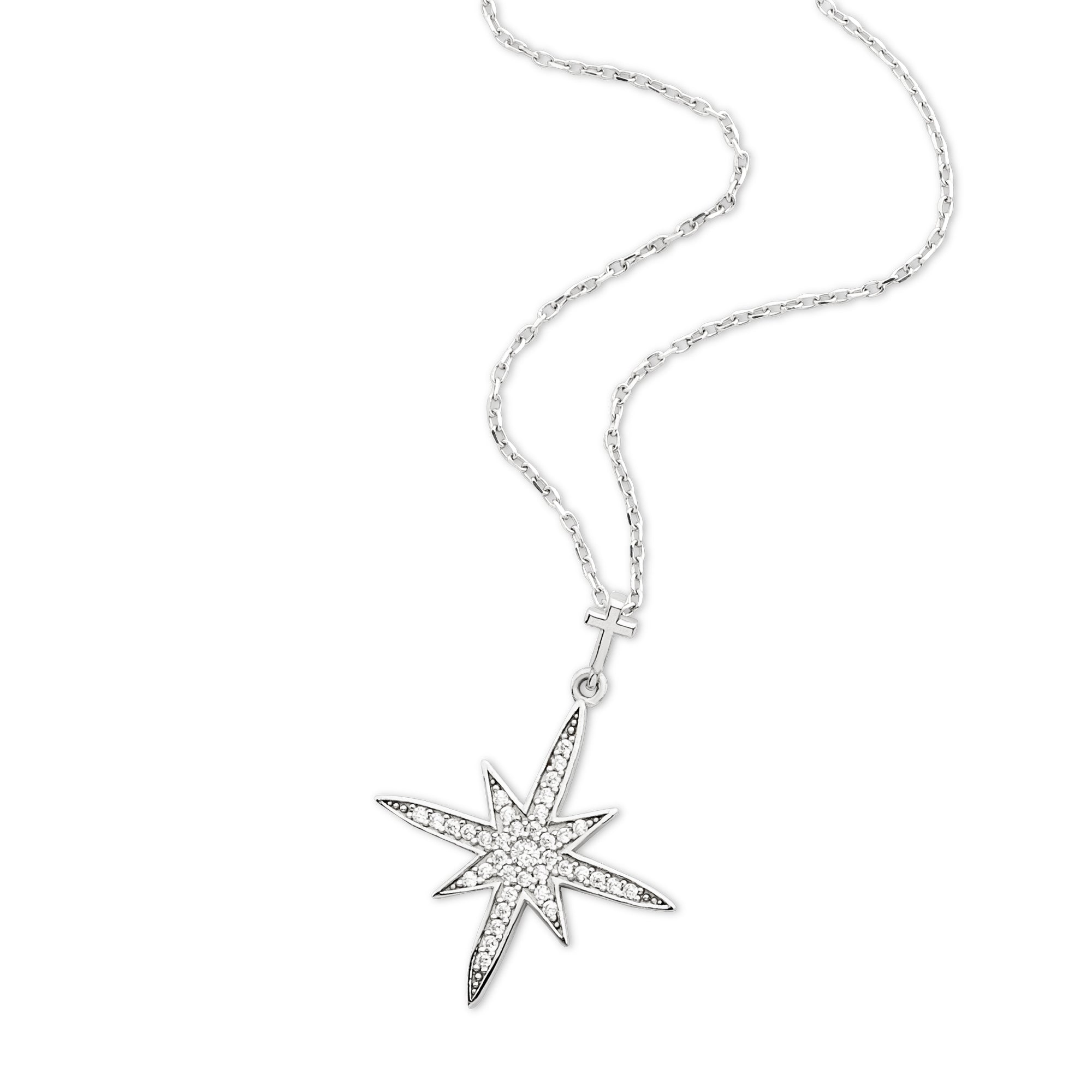 Bethlehem Star with CZ Accents
