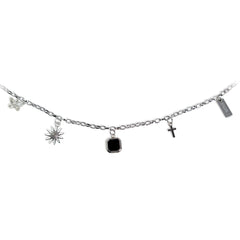 Logos Tap Bible Charm - God is Love, Silver