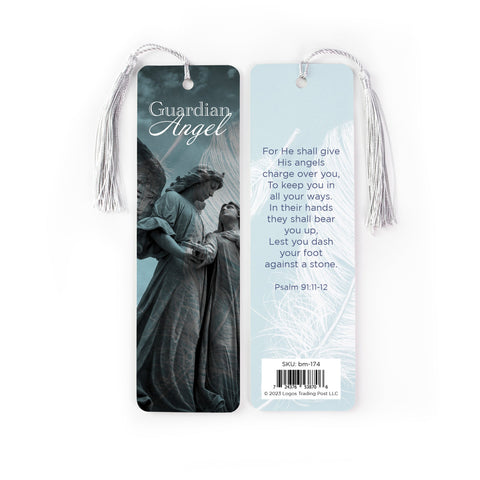 Guardian Angel Tasseled Bookmark – Psalm 91:11-12