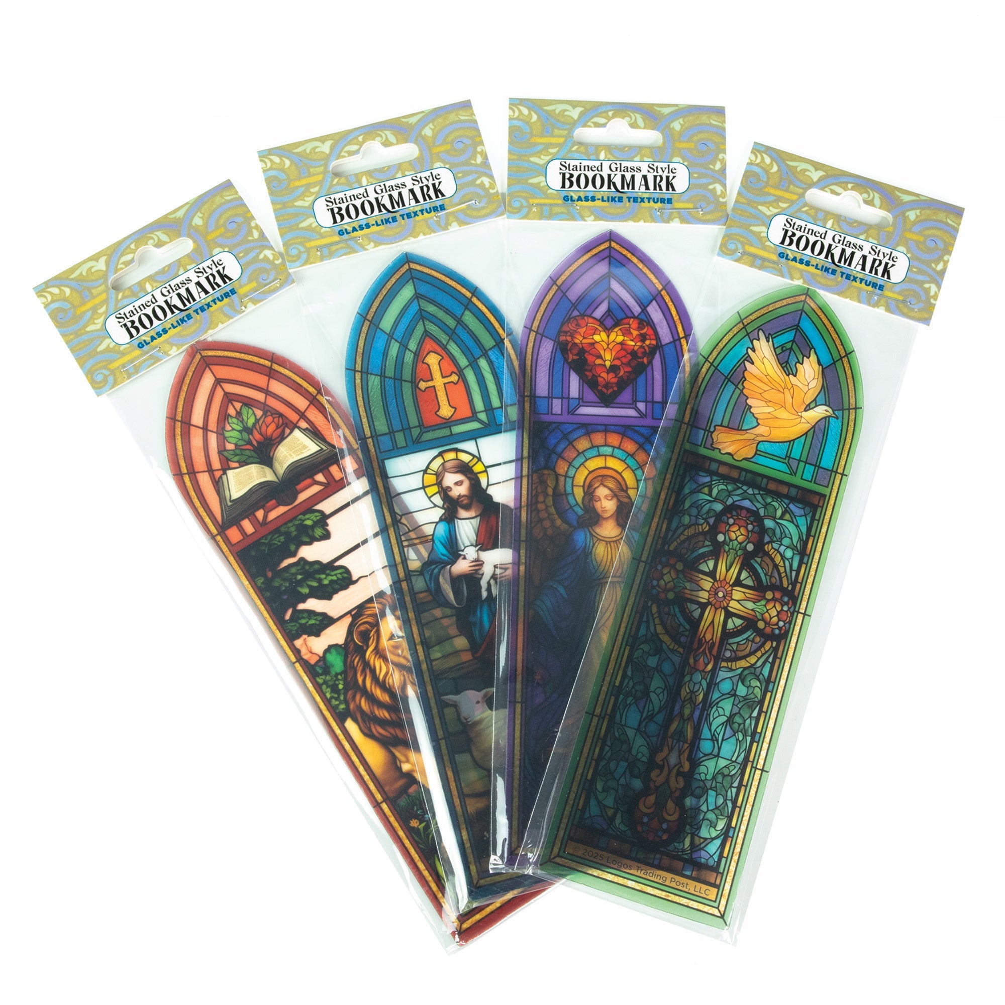Stained Glass Bookmark – Cross