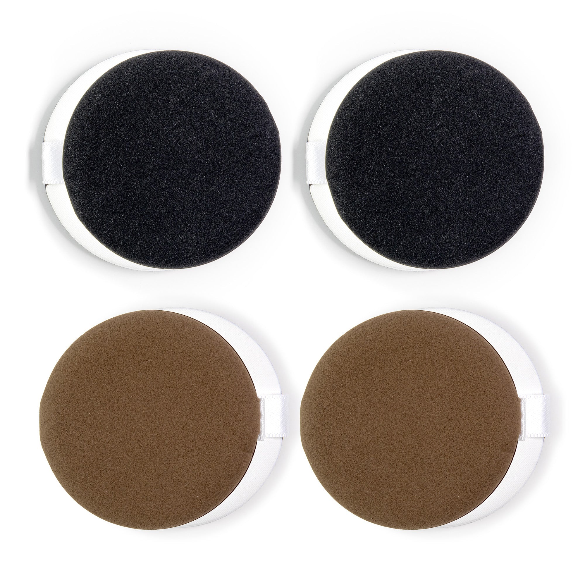 Makeup Puff Brown & Black - Be Still, Ps 46:10