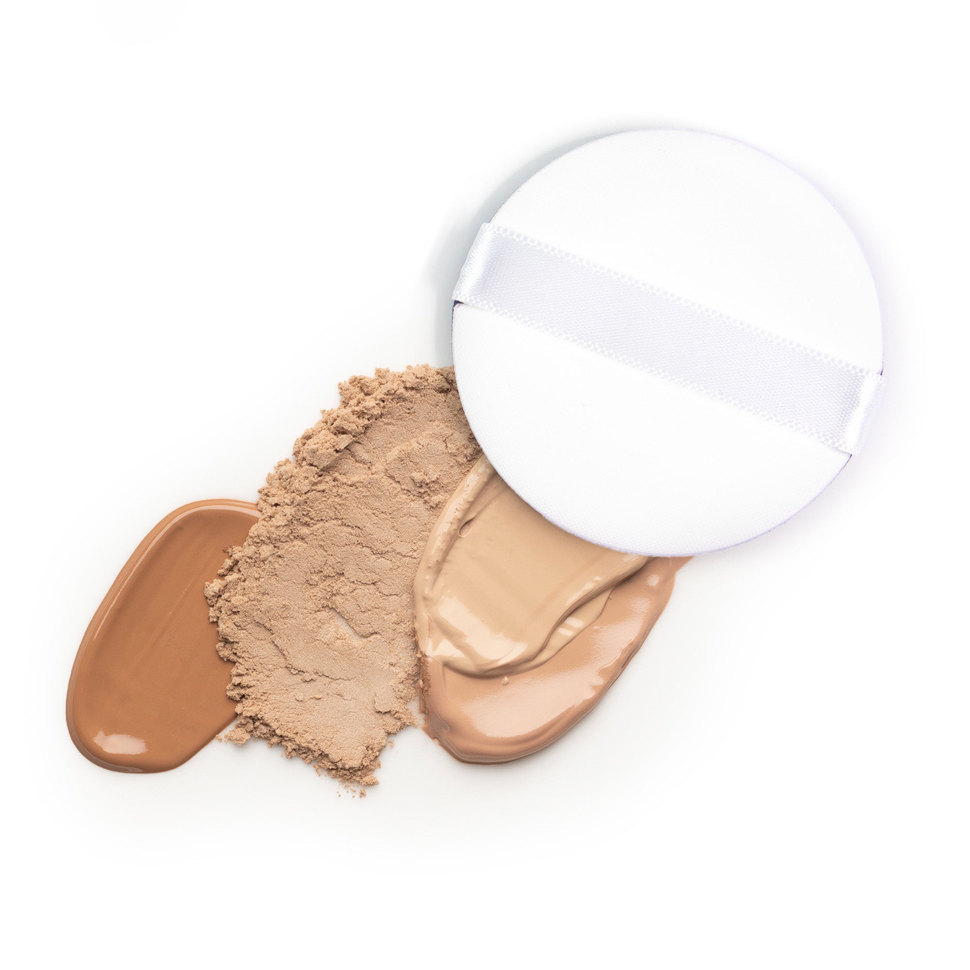 Makeup Puff Brown & Black - Be Still, Ps 46:10