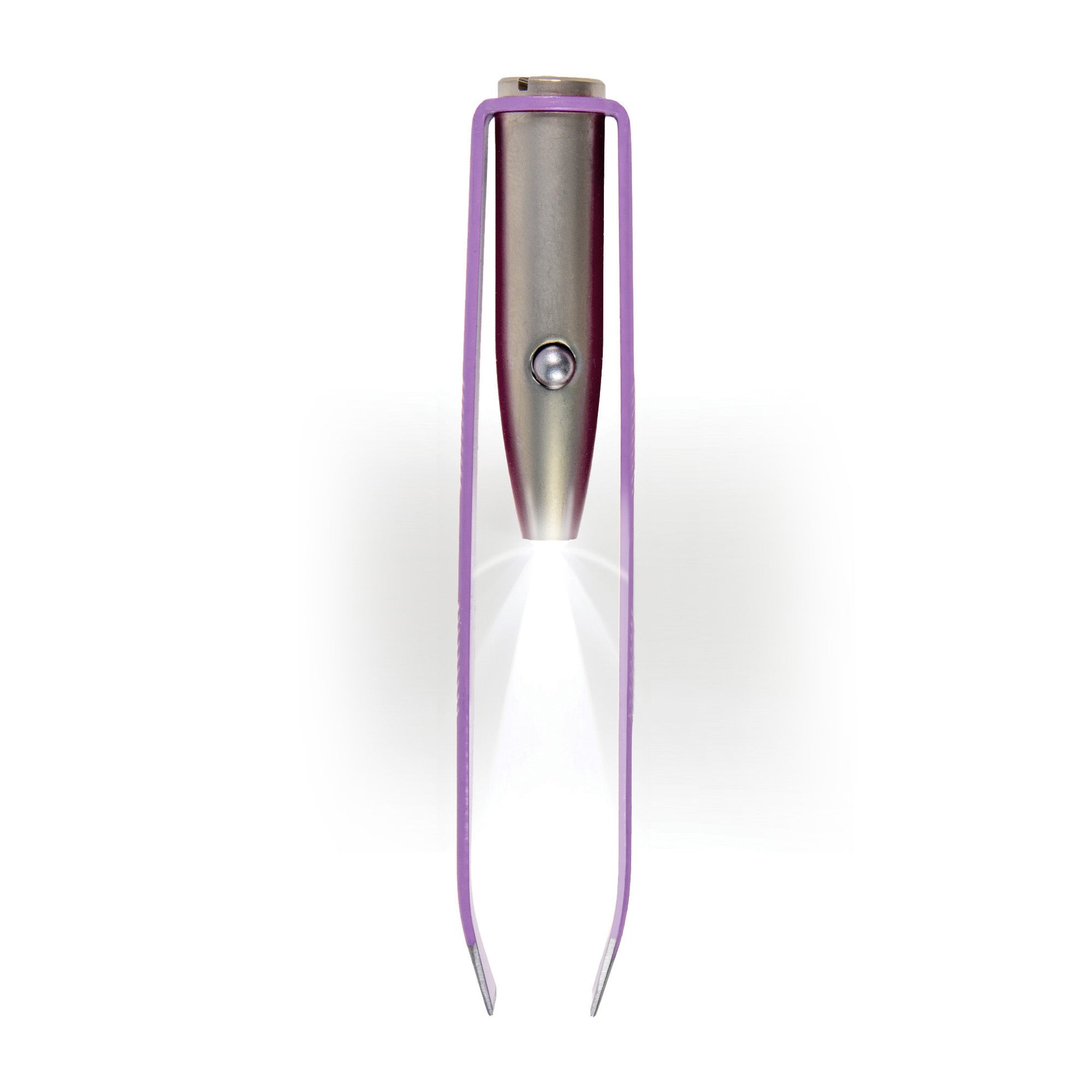 Light Up Tweezers Purple - Blessed/Dove