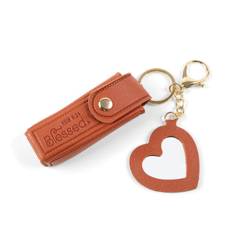 Lipstick Holder Brown - Blessed, Num 6:24
