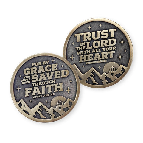 Faith and Trust Challenge Coin