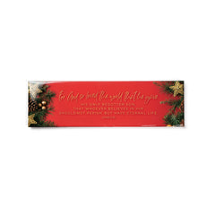 For God So Loved Christmas - John 3:16 - Large Fridge Scripture Magnet
