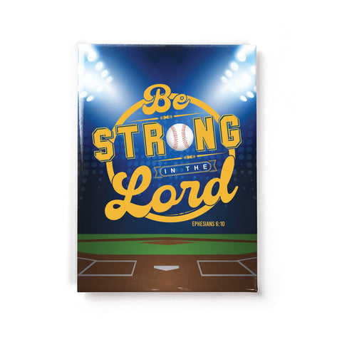 Baseball - Ephesians 6:10 - Fridge Scripture Magnet