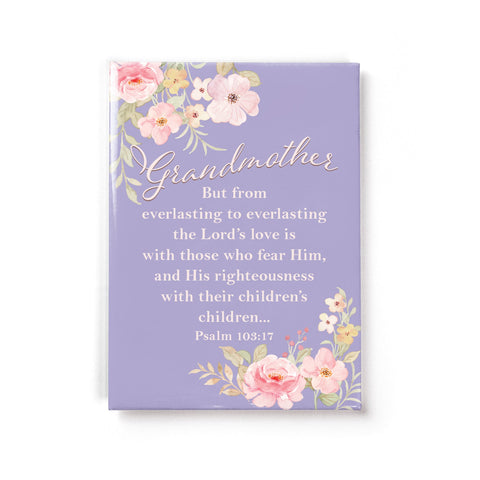 Grandmother - Psalm 103:17 - Fridge Scripture Magnet