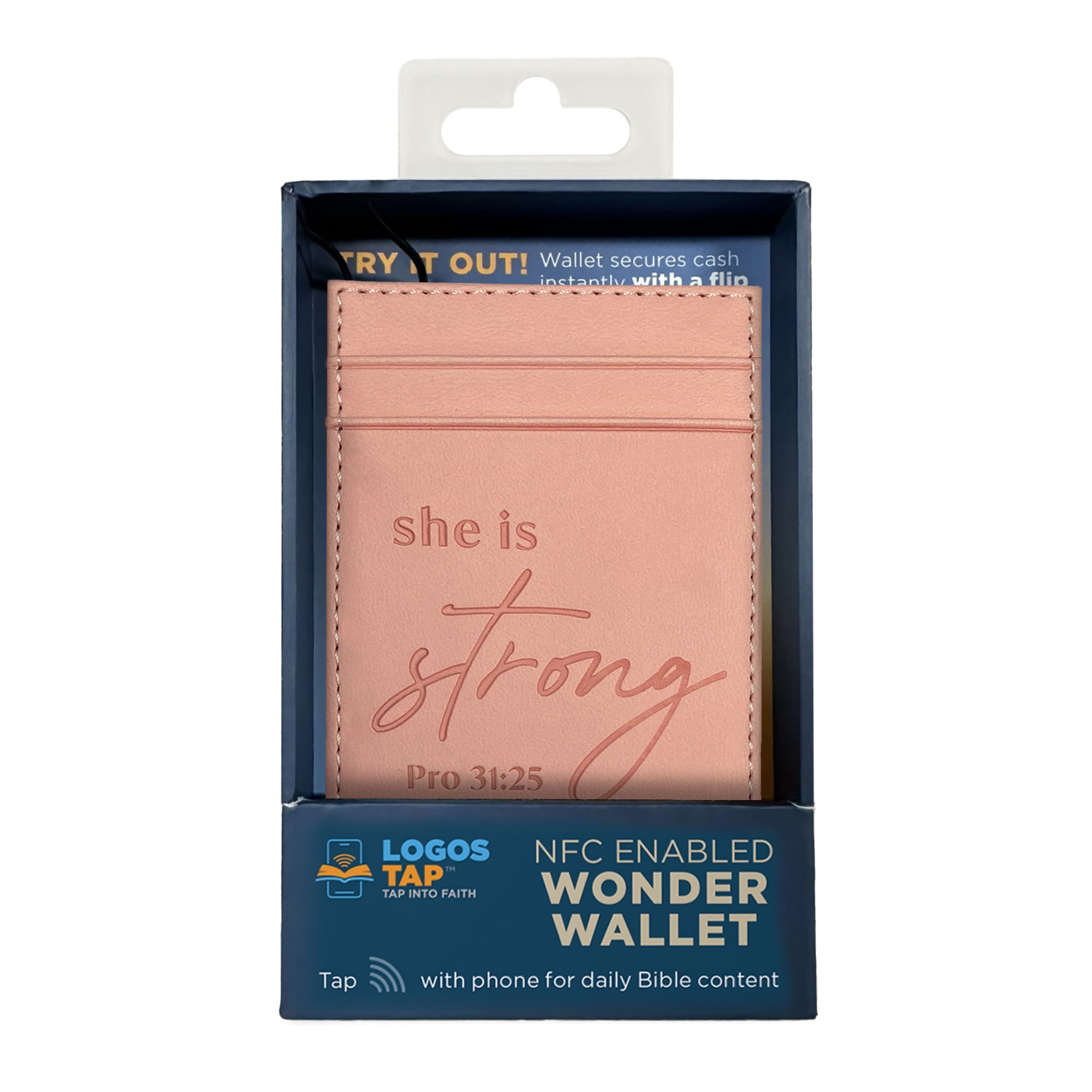Logos Tap Wonder Wallet - She is Strong, Pro 31:25