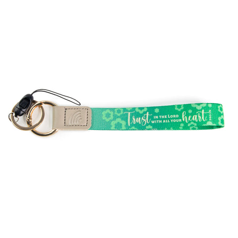 Logos Tap Wrist Lanyard Keychain - Trust, Pro 3:5