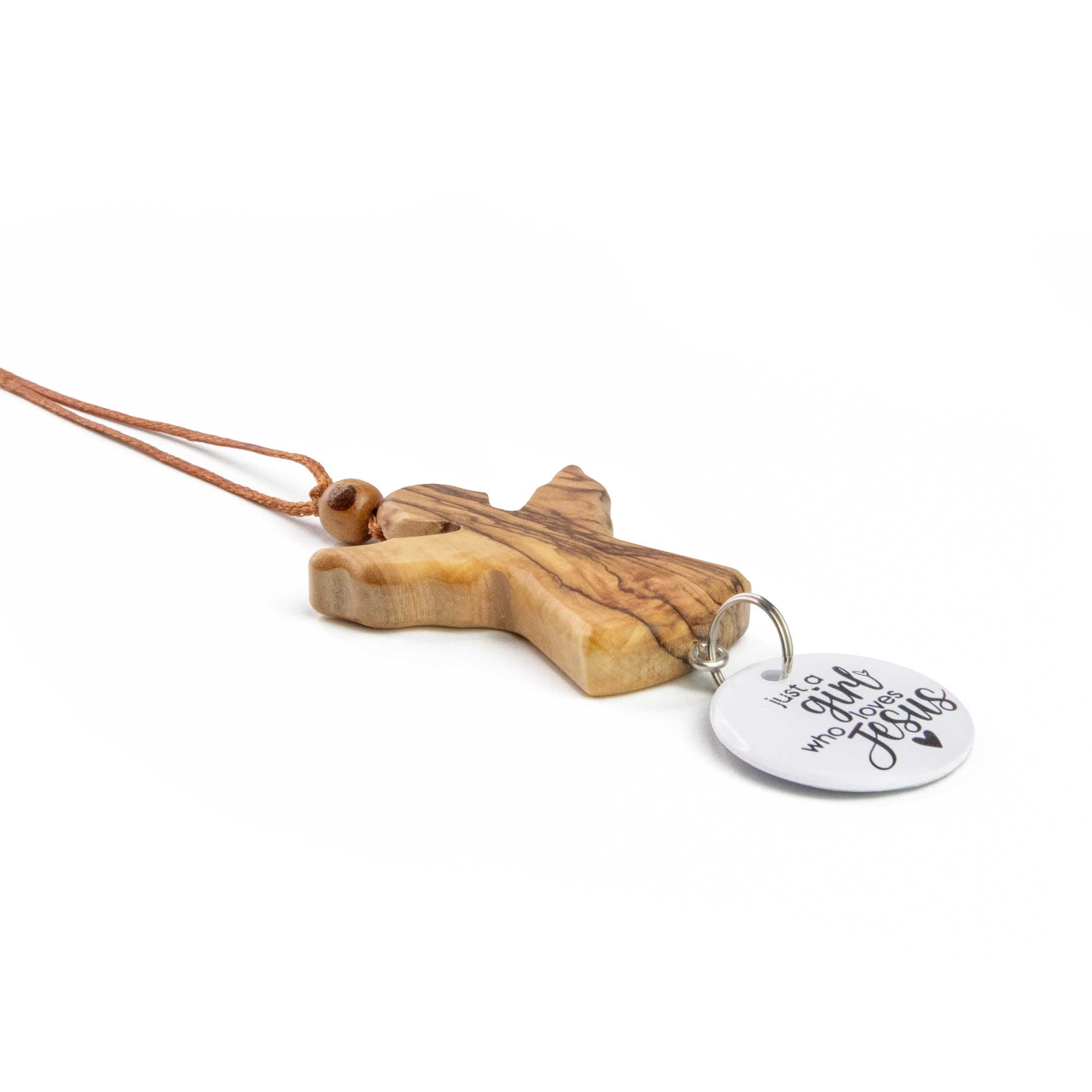 Logos Tap Car Charm Angel - Girl Who Loves Jesus