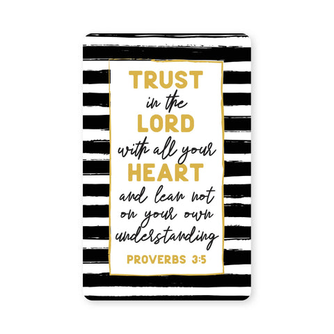 Logos Tap Wallet Card - Trust in the Lord, Proverbs 3:5