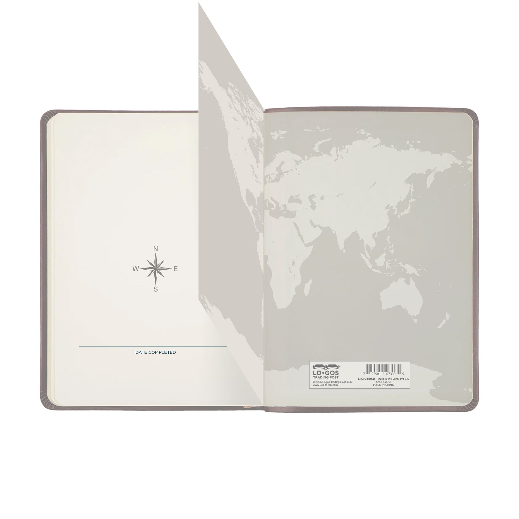 Logos Tap Journal - Trust in the Lord, Proverbs 3:5