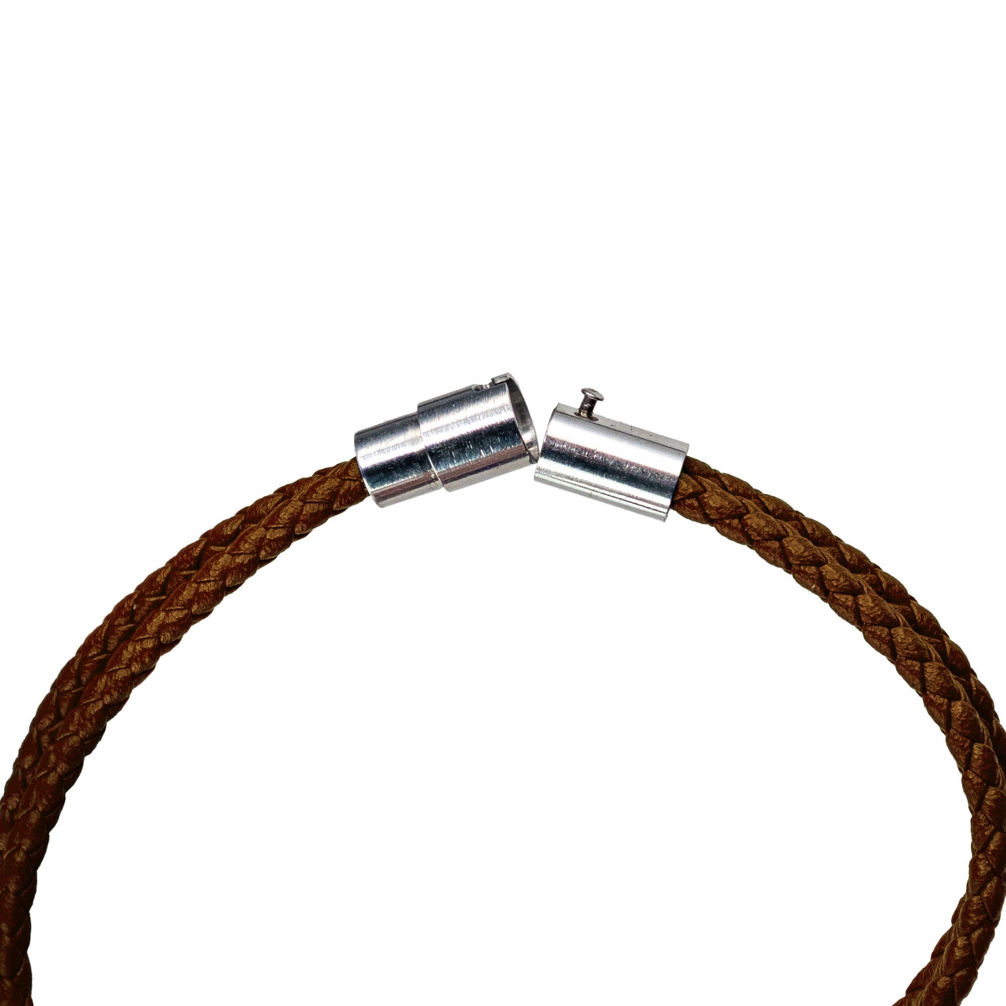 Identified in Christ ID Bracelet Brown Cord – My Rock and My Salvation, Psalm 62:2
