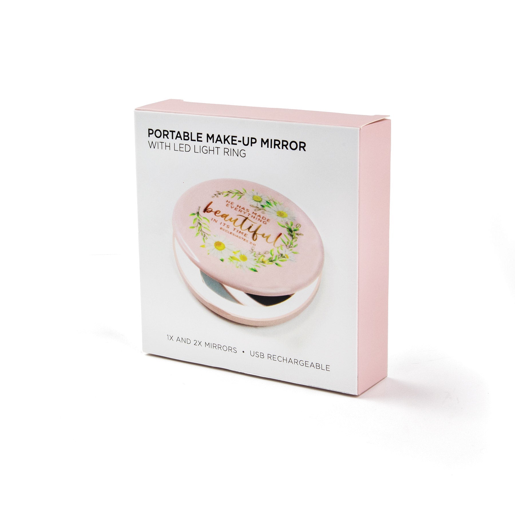 Light Up Make-Up Mirrors – Beautiful Pink