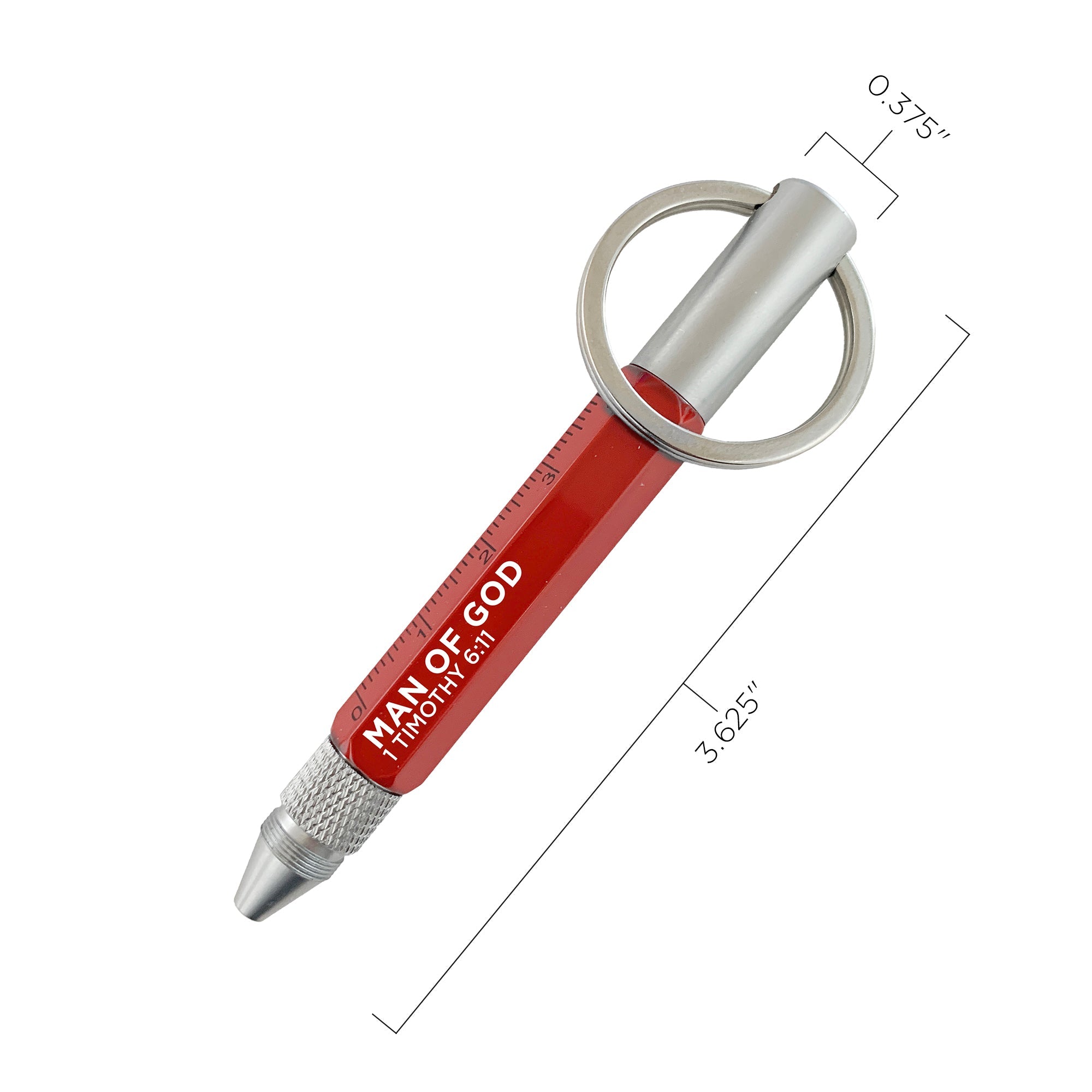 Mini Pen Multi-Tool - Man of God, 1 Tim 6:11