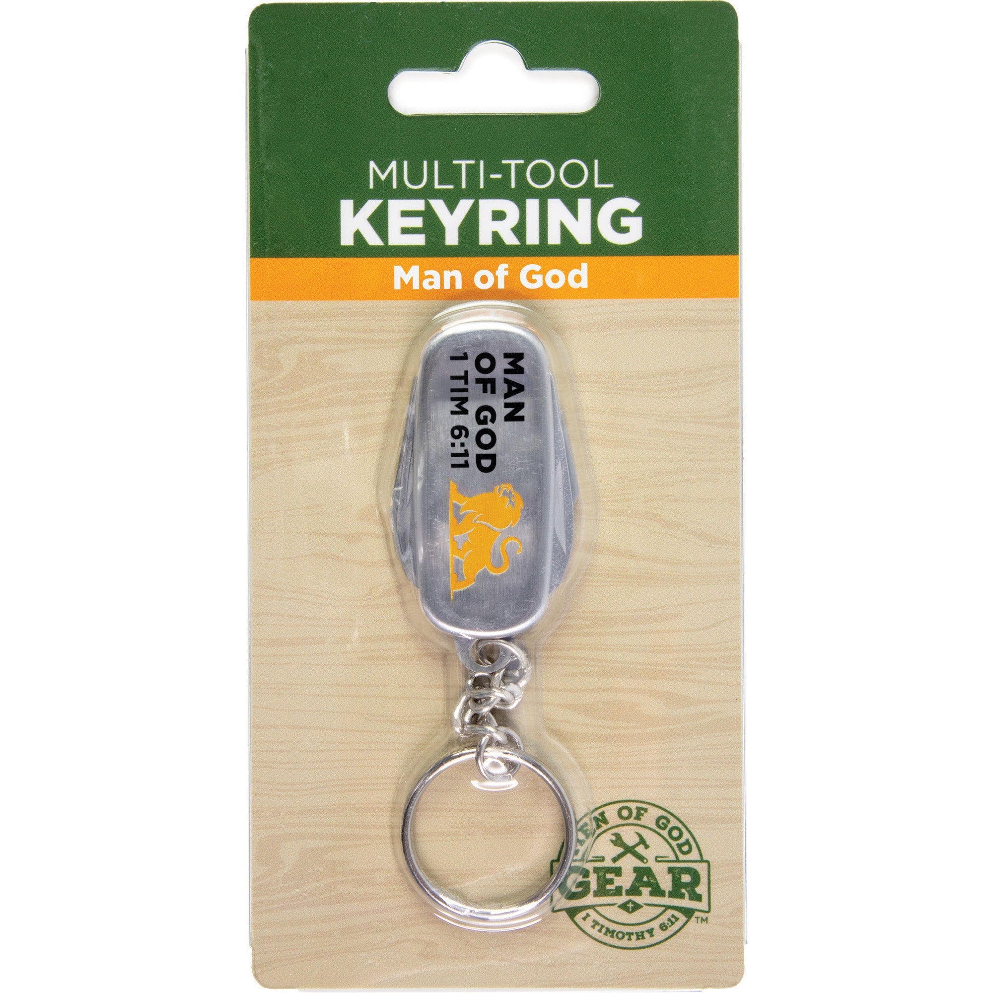 Mini Multi-Tool Lion - Man of God, 1 Tim 6:11