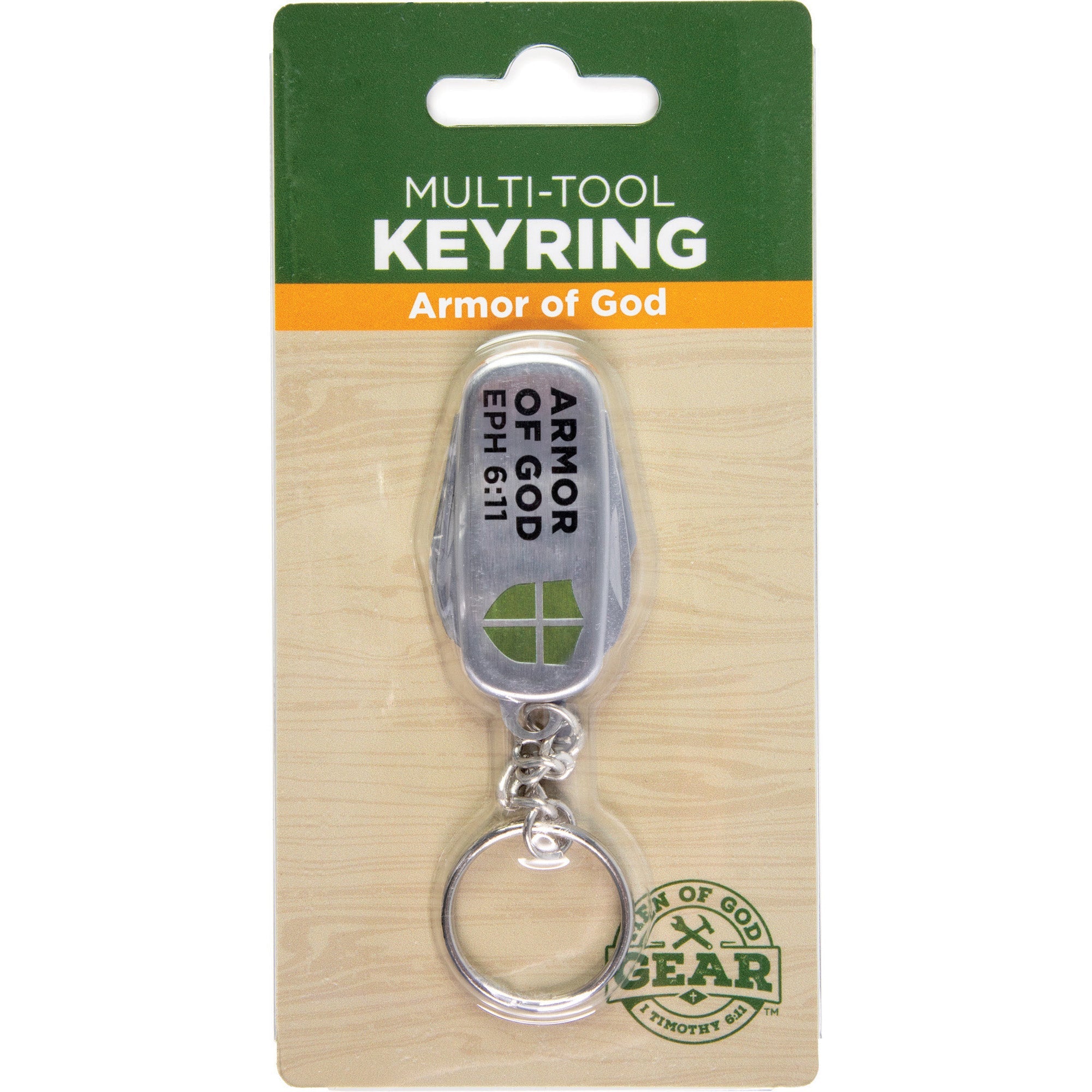 Mini Multi-Tool Shield - Armor of God, Eph 6:11