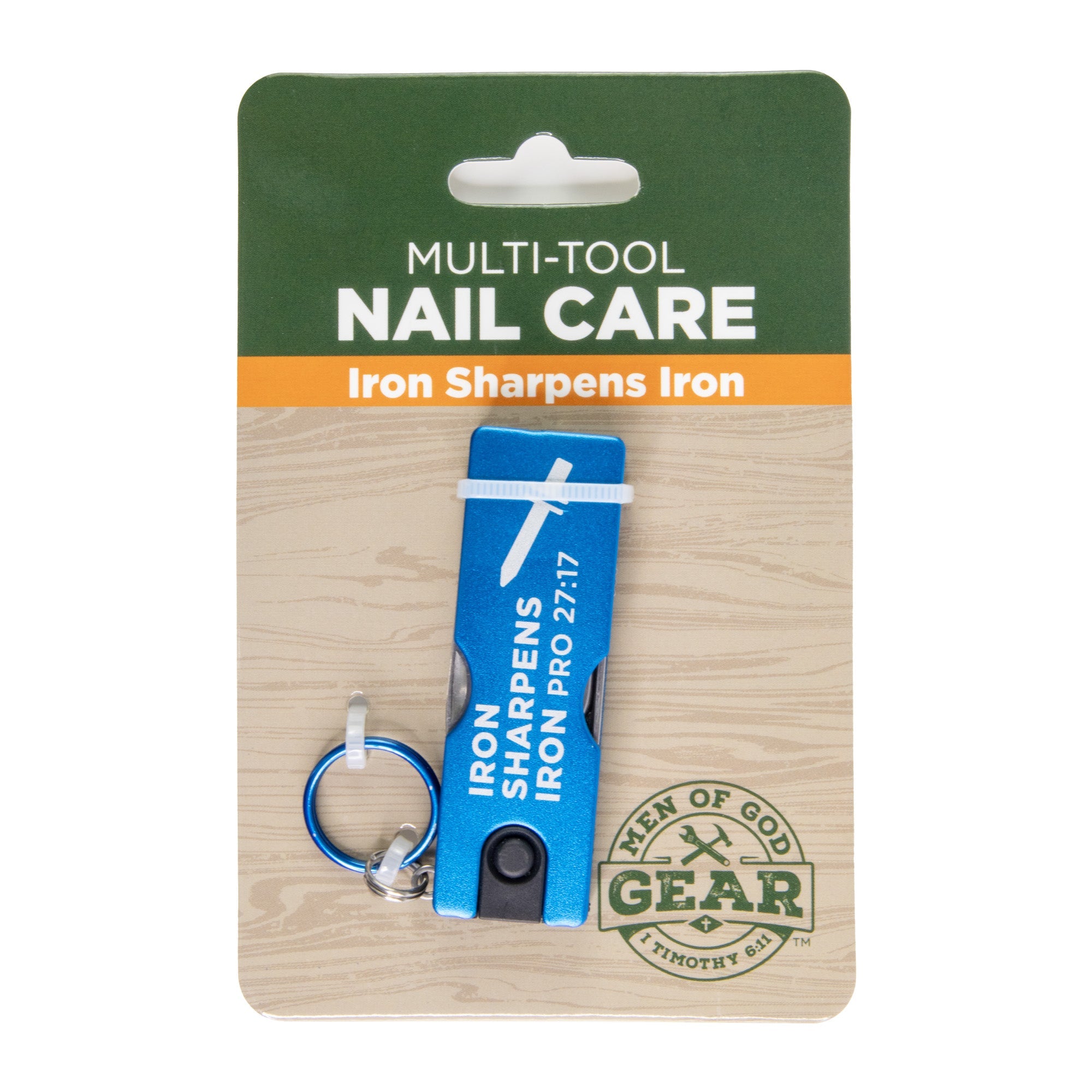 Nail Multi-Tool Blue - Iron Sharpens Iron, Pro 27:17