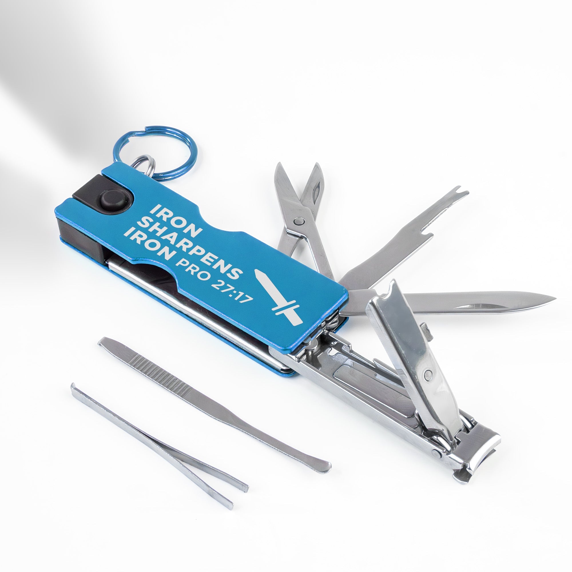 Nail Multi-Tool Blue - Iron Sharpens Iron, Pro 27:17