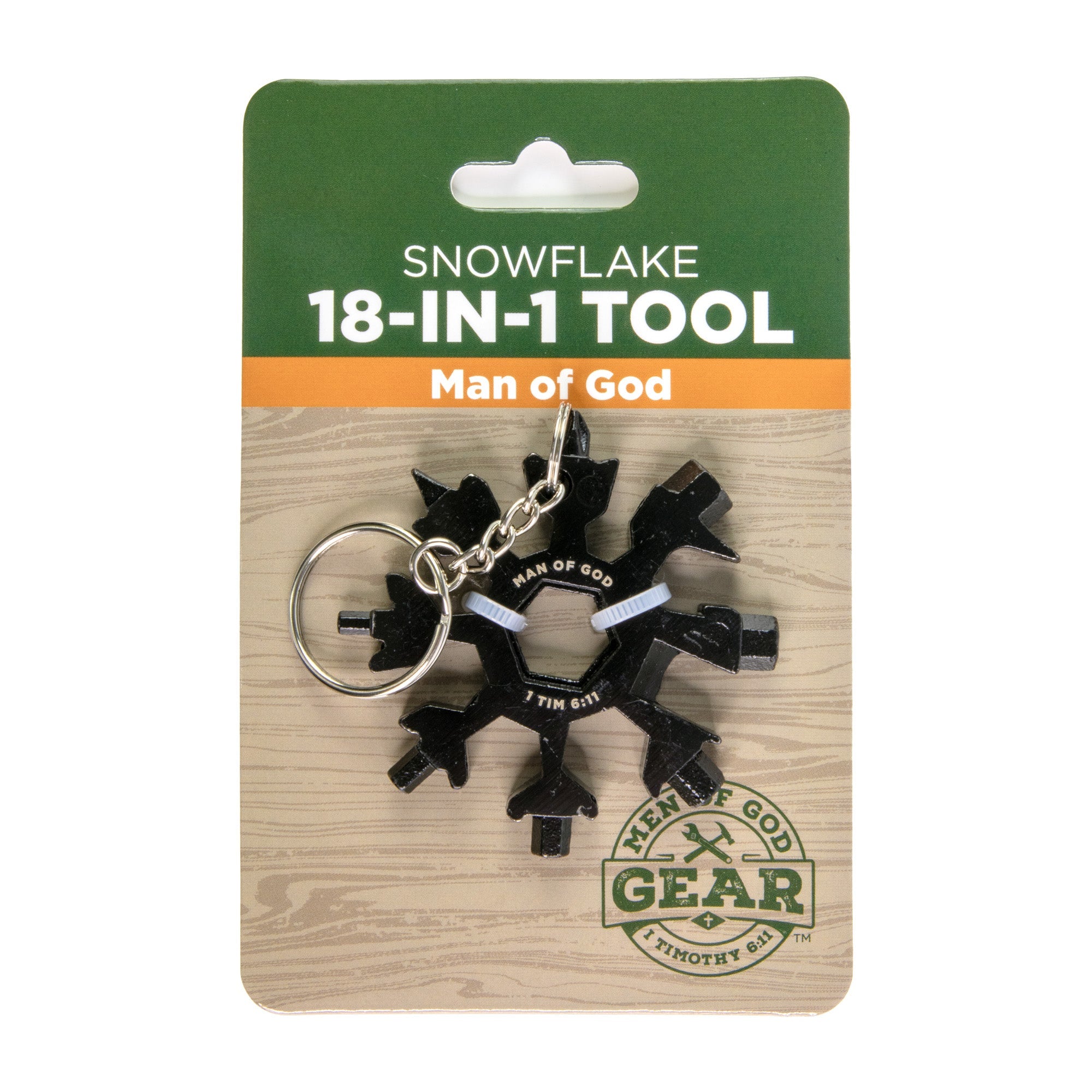 Snowflake 18-in-1 Tool - Man of God, 1 Tim 6:11