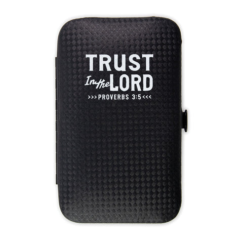 Manicure Set Mens - Trust in the Lord, Pro 3:5