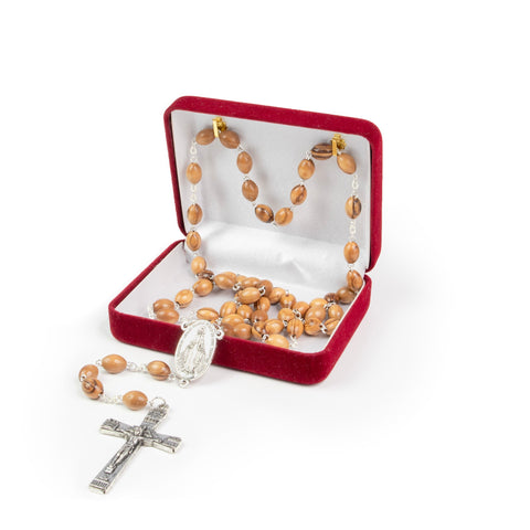 Miraculous Olive Wood Rosary