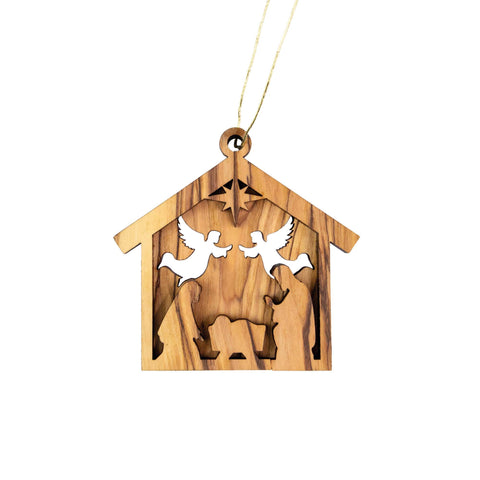 Nativity Dimensional Ornament - Angels