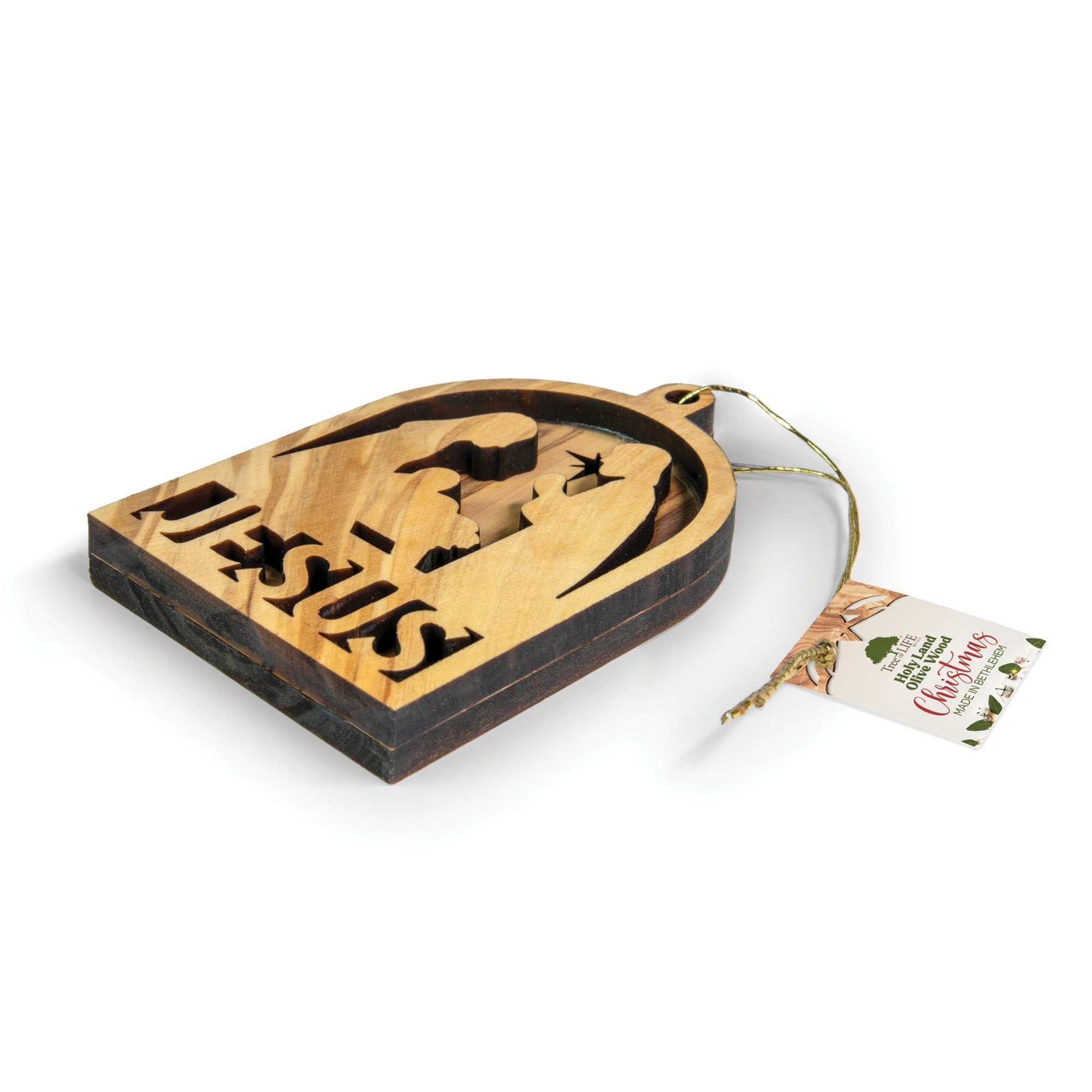 Bell Dimensional Ornament - Jesus