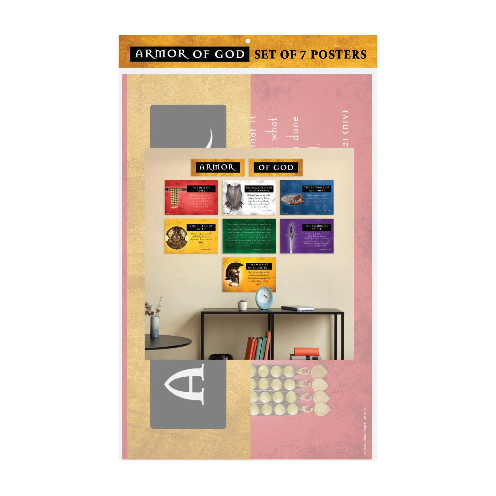 Armor of God Posters – Set of 7
