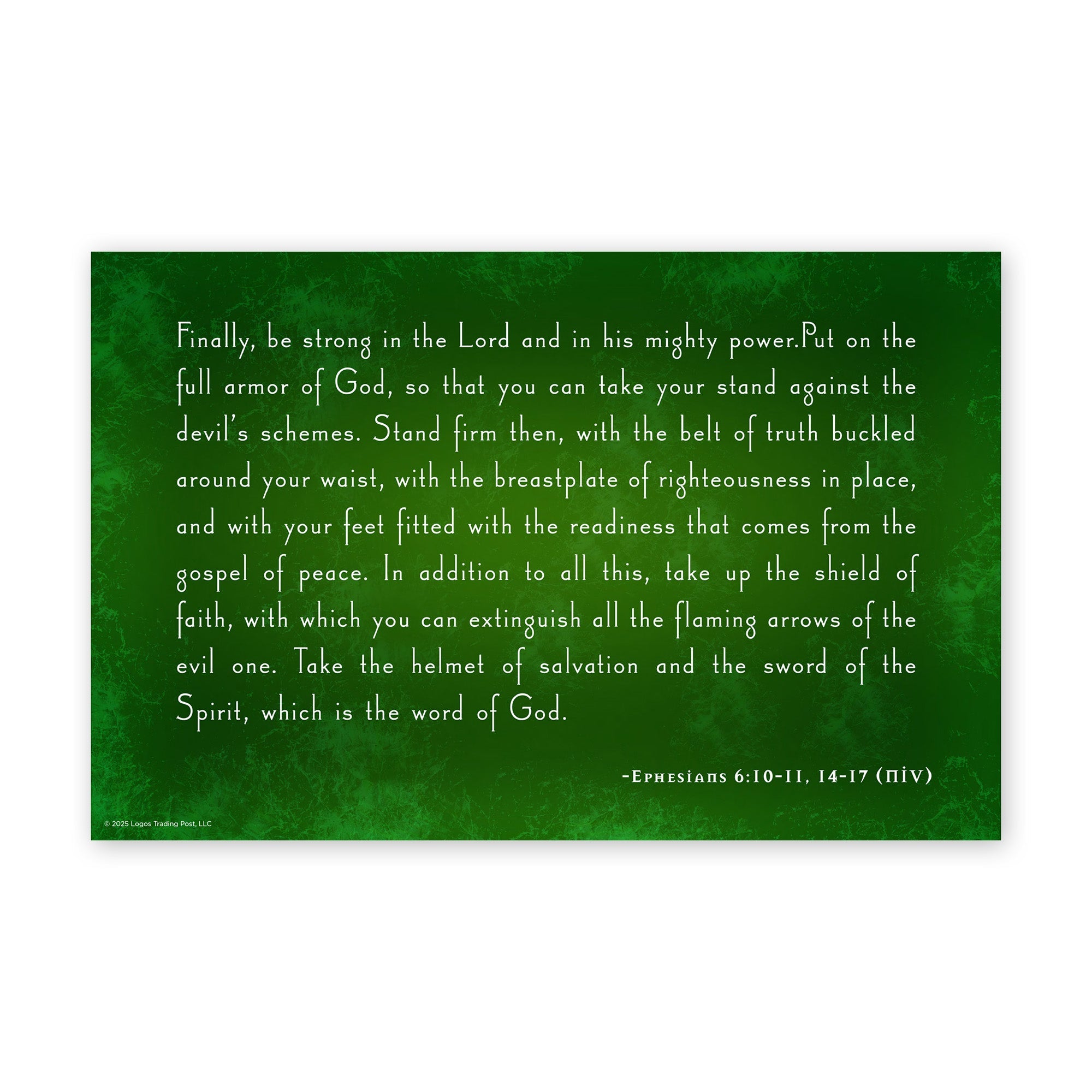 Armor of God Posters – Set of 7