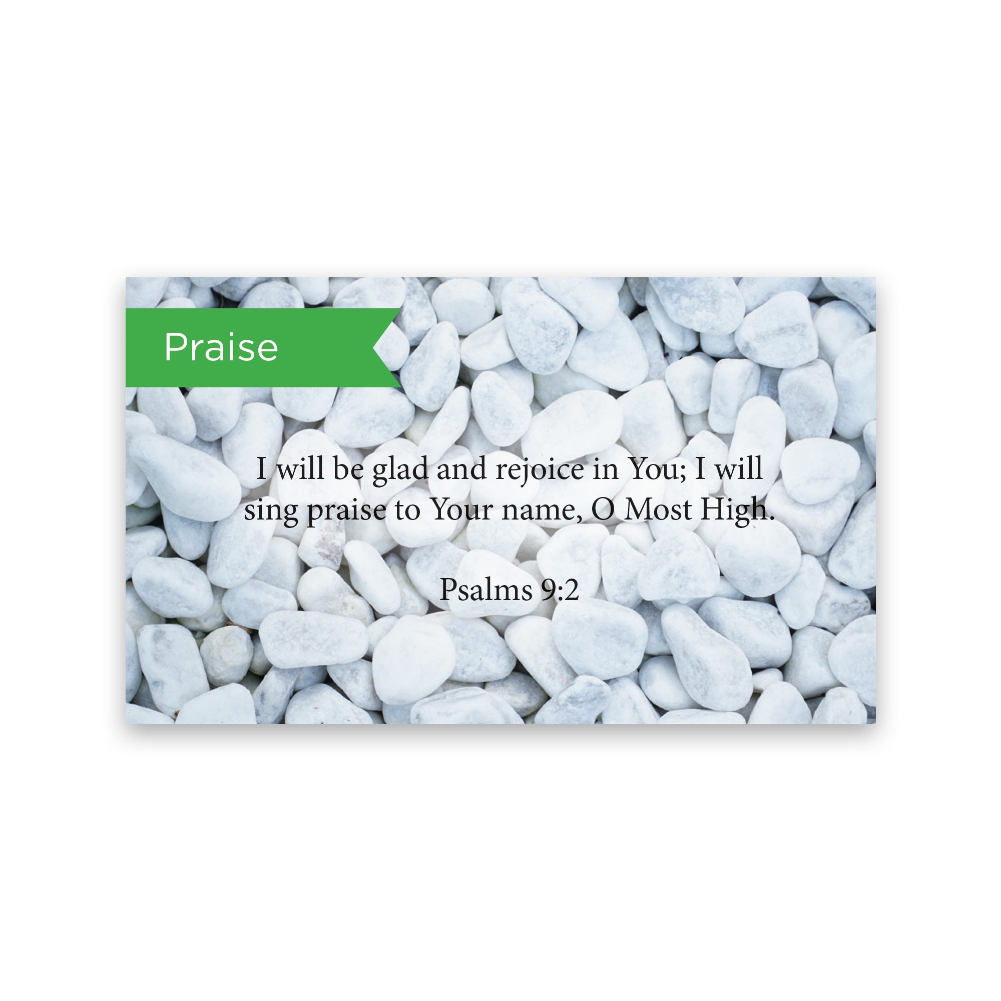 Praise, Psalms 9:2, Pass Along Scripture Cards, Pack 25