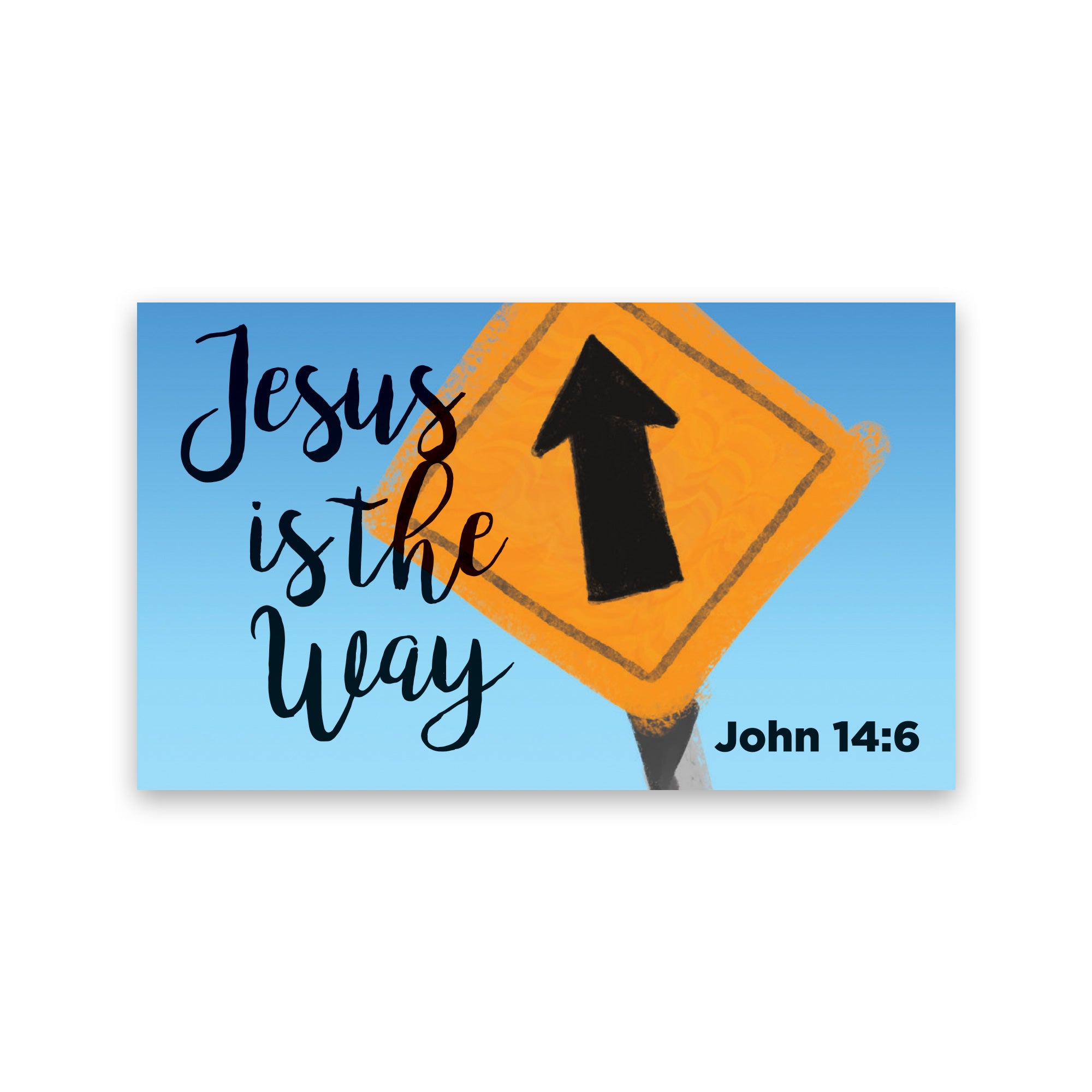 Children and Youth, Pass Along Scripture Cards, Jesus is the Way, John 14:6, Pack of 25