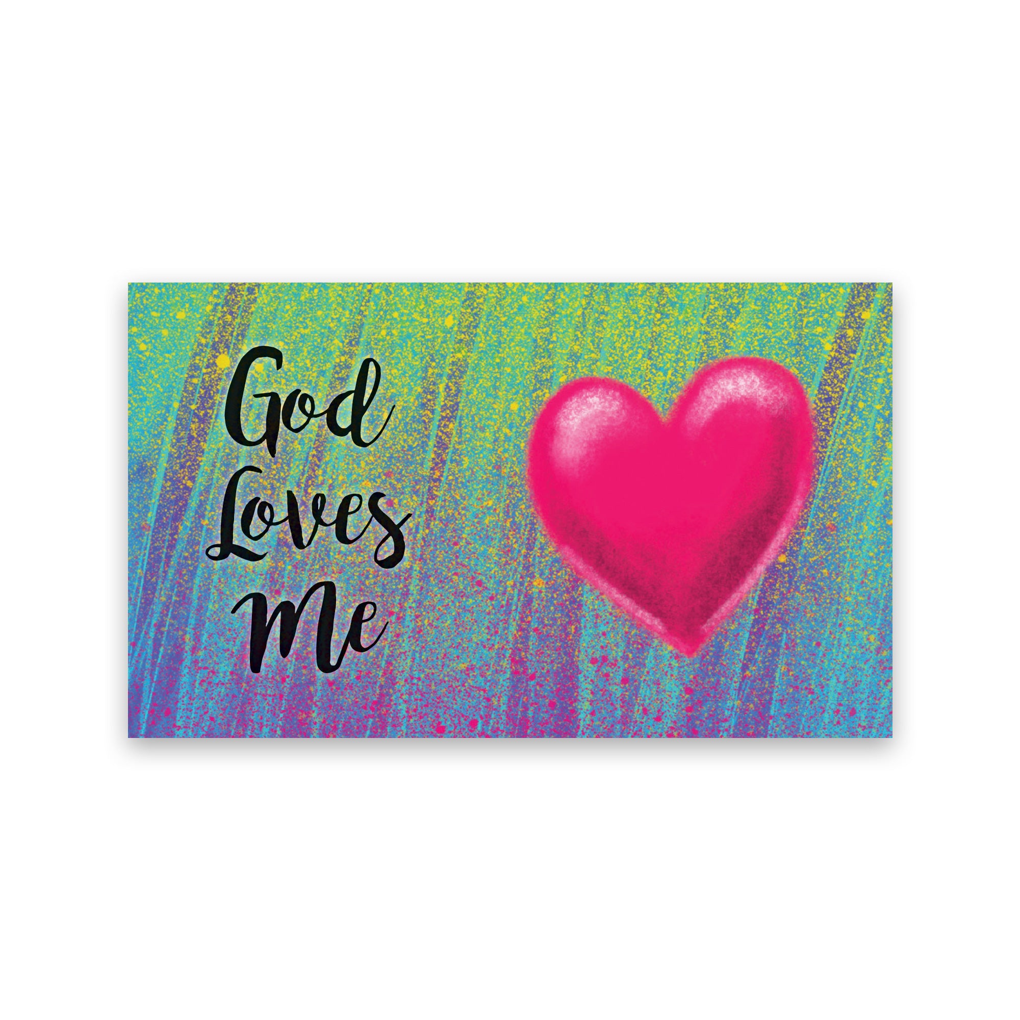 Children and Youth, Pass Along Scripture Cards, God Loves Me, Pack of 25