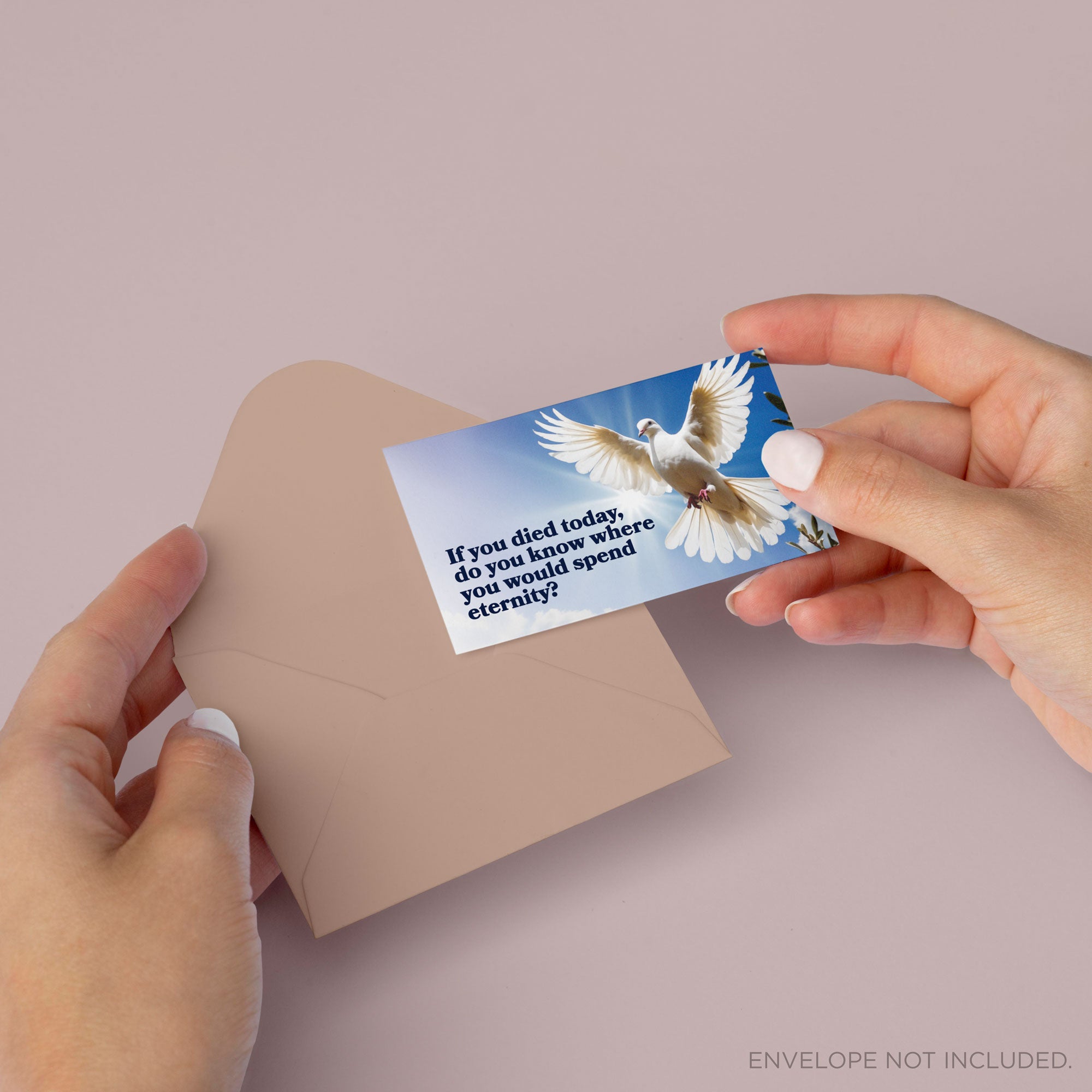 Do You Know/Salvation, Romans 10:9, Pass Along Scripture Cards, Pack of 25