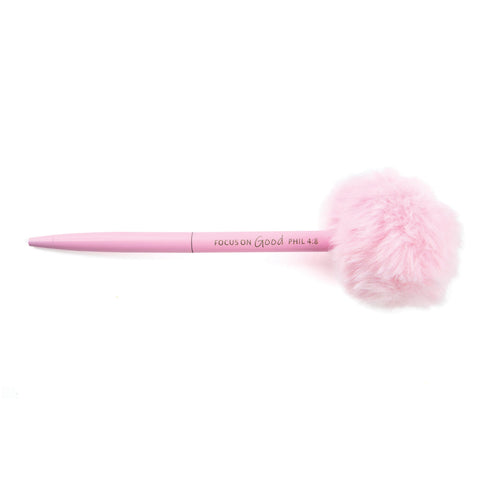 Pom Pom Pen Pink – Focus on Good, Phil 4:8