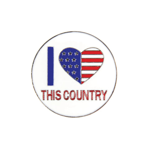 America Pin - There is Liberty, 2 Cor 3:17