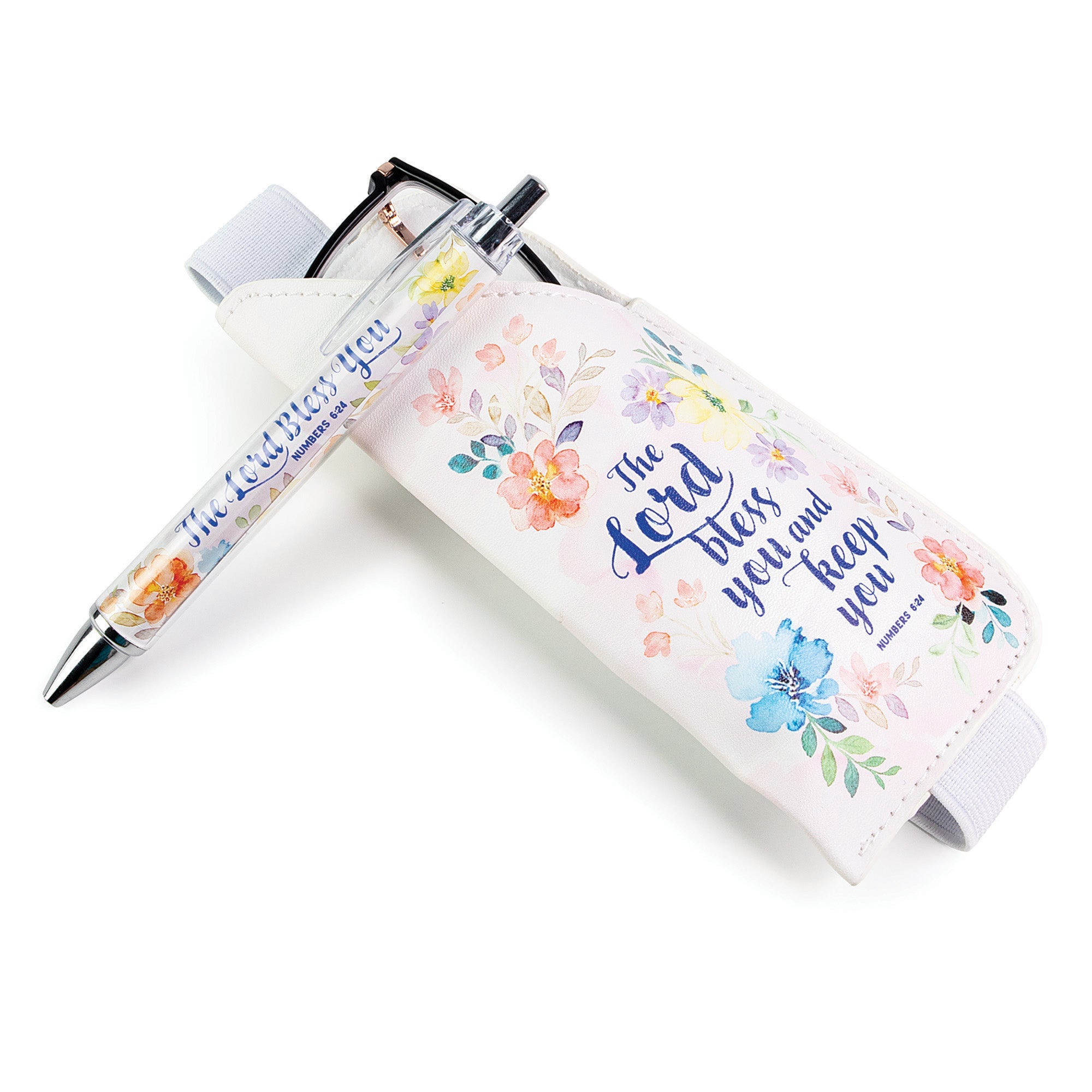 Pen and Glasses Case, The Lord Bless You, Numbers 6:24
