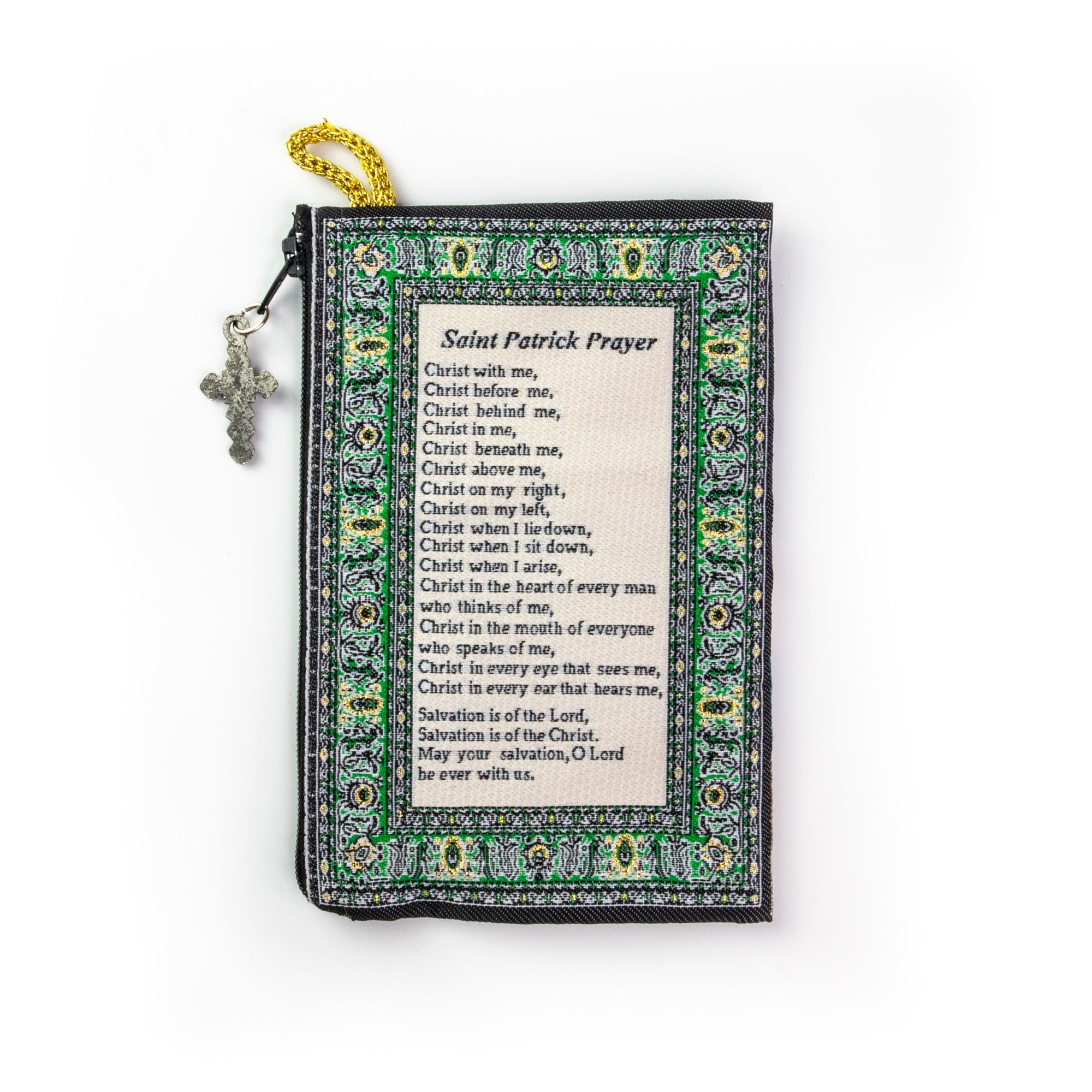 Rosary Pouch - Saint Patrick and Saint Patrick’s Prayer