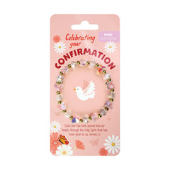 Butterfly Stretch Bracelet Pink, Confirmation