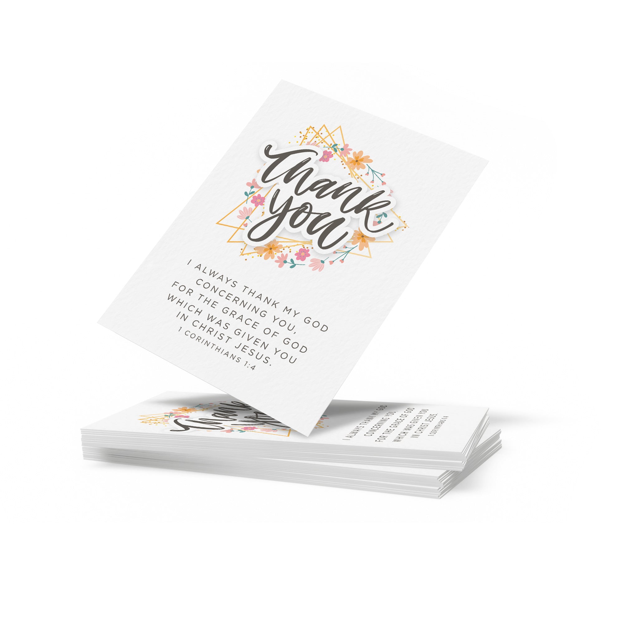 Thank You Cards with 1 Corinthians 1:4