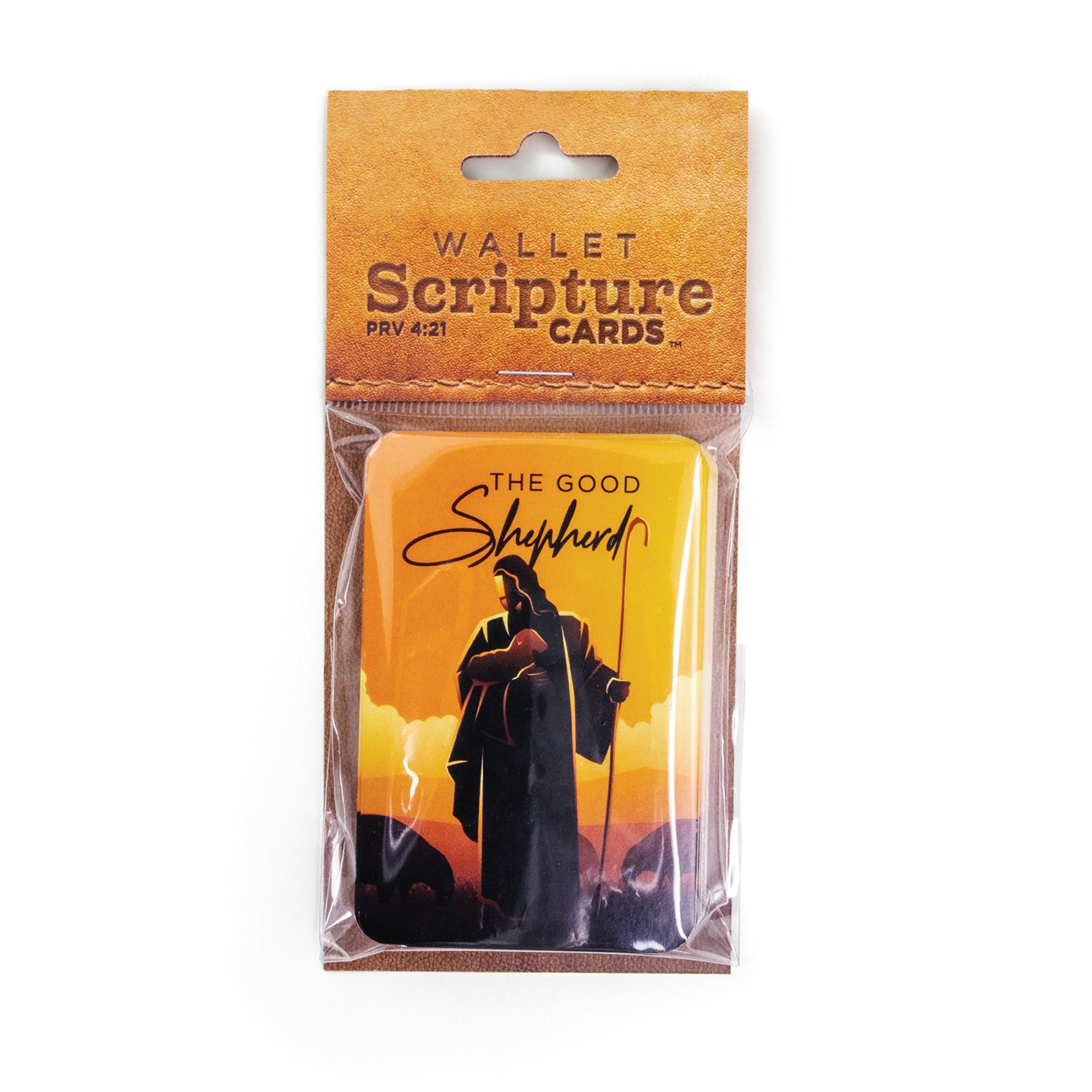 Scripture Wallets Wallet Scripture Card, Psalm 23 - Good Shepherd, Sunset KJV – Logos ...