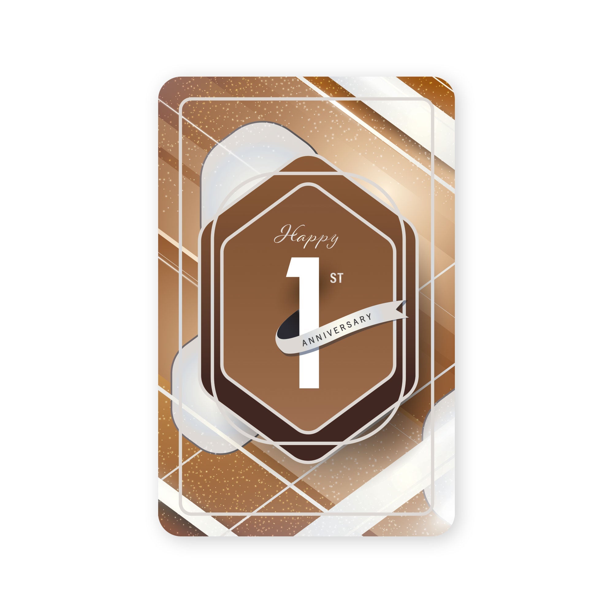 Wallet Scripture Card, 1st Anniversary