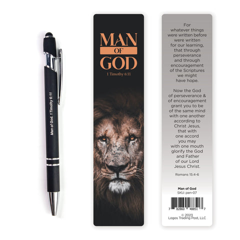 Custom Church Name Bookmark Bible Pen (250 Min)