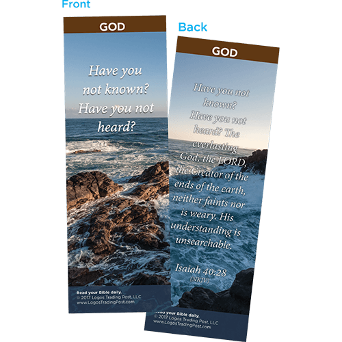Have You Not Known? Bookmarks, Pack of 25 - Christian Bookmarks
