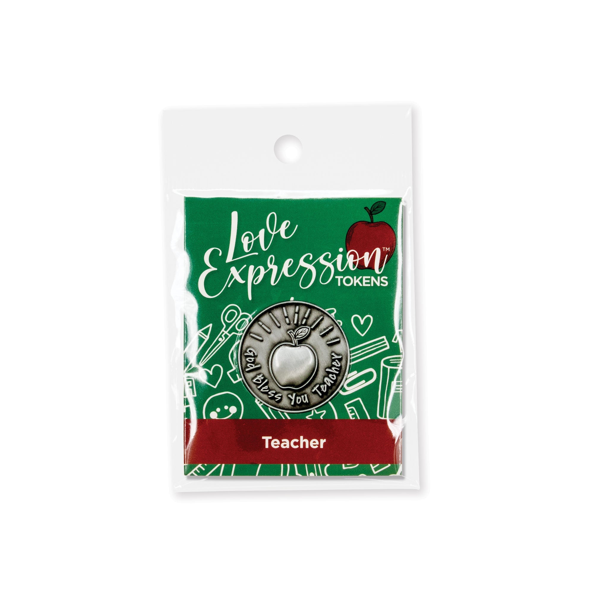 Teachers Appreciation Love Expression Coin