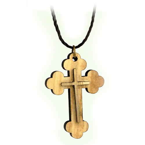greek orthodox cross necklace