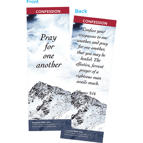 Pray for One Another Bookmarks, Pack of 25 - Christian Bookmarks