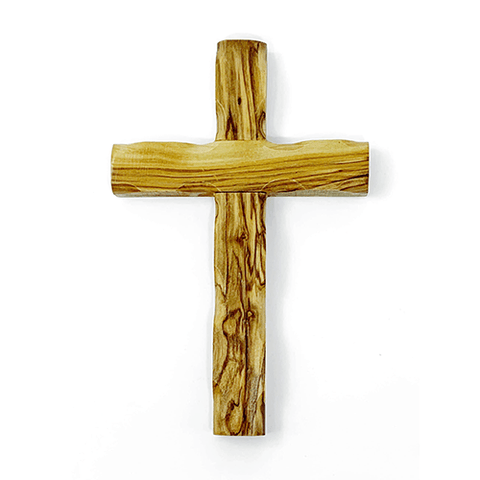 Holy Land Olive Wood Wall Cross - Small